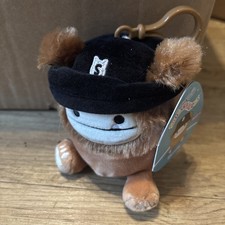 SQUISHMALLOWS Benny Bigfoot Plush Keyring Bag Charm Clip Key  Squishmallow BNWT