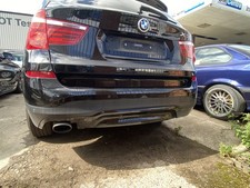 BMW X3 F25 LCI 14-17 SE PDC REAR BUMPER COMPLETE 668 BLACK 2