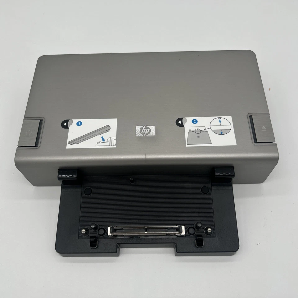 New Sealed! HP KP080AA Silver Laptop Docking Station Genuine - Image 3 of 4