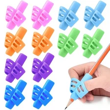 JuneLsy Pencils Grips Pencils Grips for Kids Handwriting Posture Correction T...