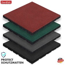 Gummimatte Fallschutzmatte Bodenschutzmatte Outdoor-Bodenplatte Play Protect