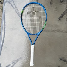 Head Speed 25 Junior Tennis Racquet Grip 3 7/8" Blue and White 25 Long