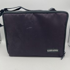 Vintage Case Logic 30 CD Carrying Padded Storage Travel Bag Case w/ Hard Insert