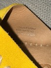 Fun Jutelia Yellow Leather Espadrilles Worn Once Inside — photo 6
