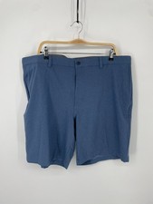 Ben Hogan Golf Shorts Mens 42 Heather Blue Moisture Wicking Performance NWT