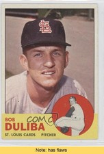 1963 Topps Bob Duliba #97 READ a8d