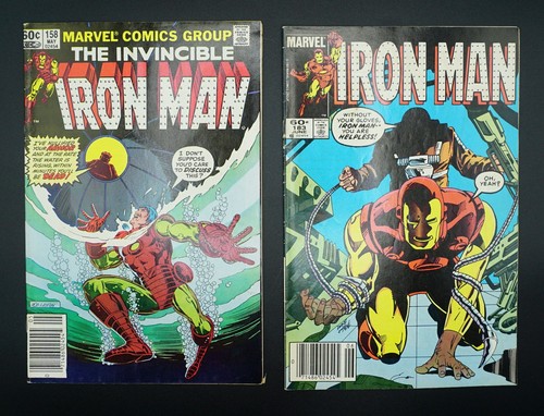 The Invincible Iron Man Vol. 1 #123,152,158,183,193,200,203,213,214,220 Marvel - Imagen 4 de 11