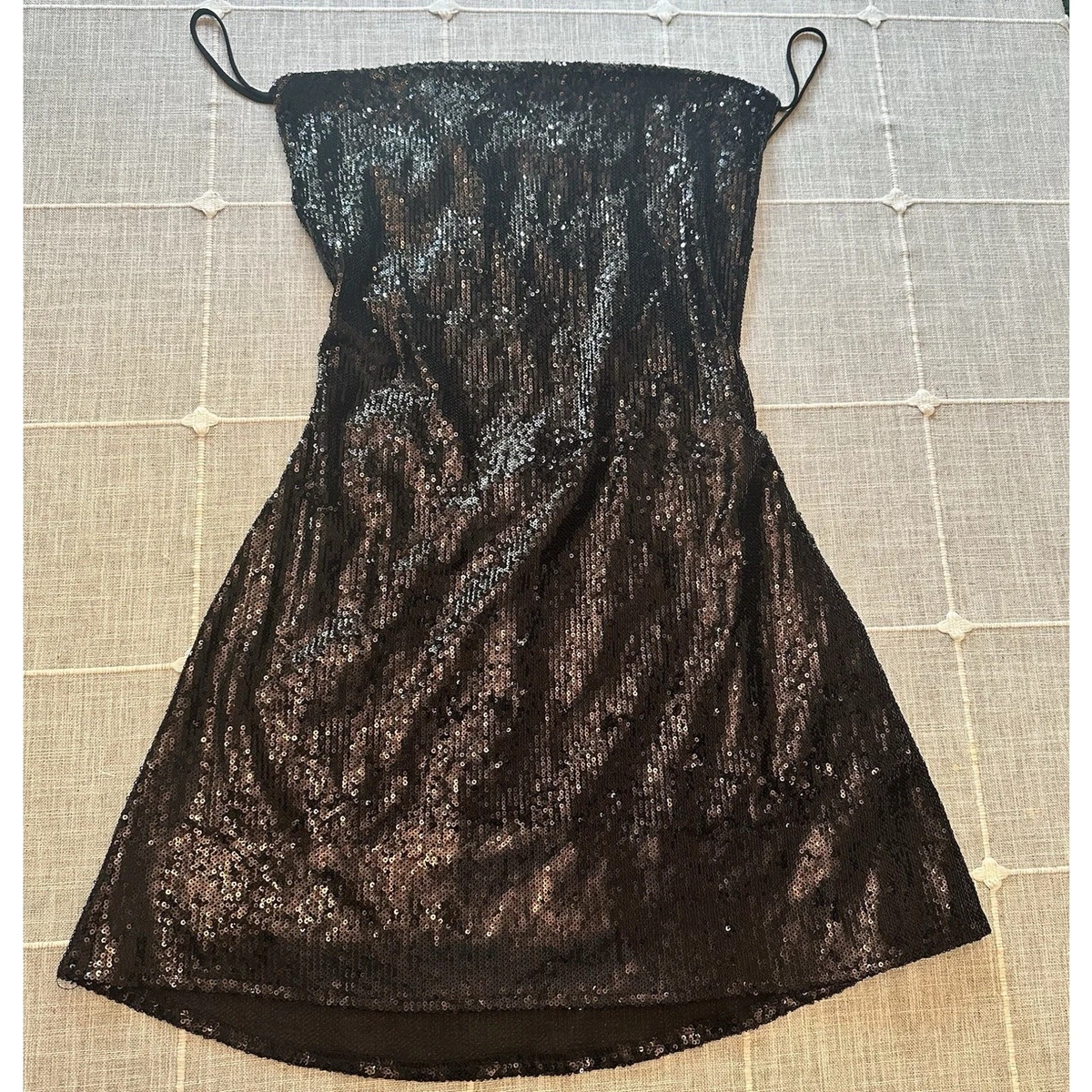 sequin bodycon dress ebay Womens Sexy Glitter Sequin Bodycon Cocktail Party Clubwear Sleeveless Mini Dress