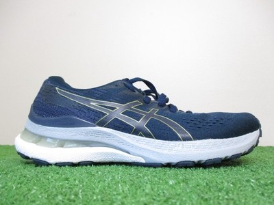 Asics Gel-Kayano 28 Shoes Womens 6 Medium B Navy Grey Gold Sneakers 1012b047