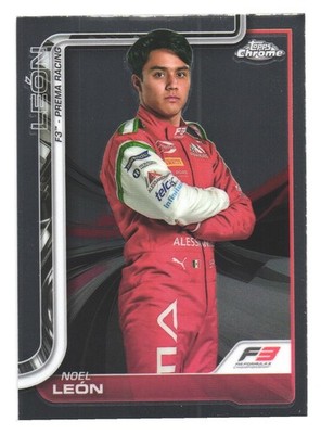 2025 Topps Chrome F1 Formula 1 F3 Prema Racing Noel Leon