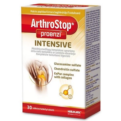 Gelenkunterstützung   Proenzi ArthroStop Intensive, 30 Tabletten, Nahrungsergänzungsmittel