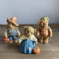 Cherished Teddies Lot of 3 Fairy Godmother, Adelaide, Tom  2000-2006