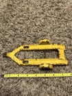 Tonka Snowmobile Trailer 1970's Pressed Steel Original Old Toy 8" long