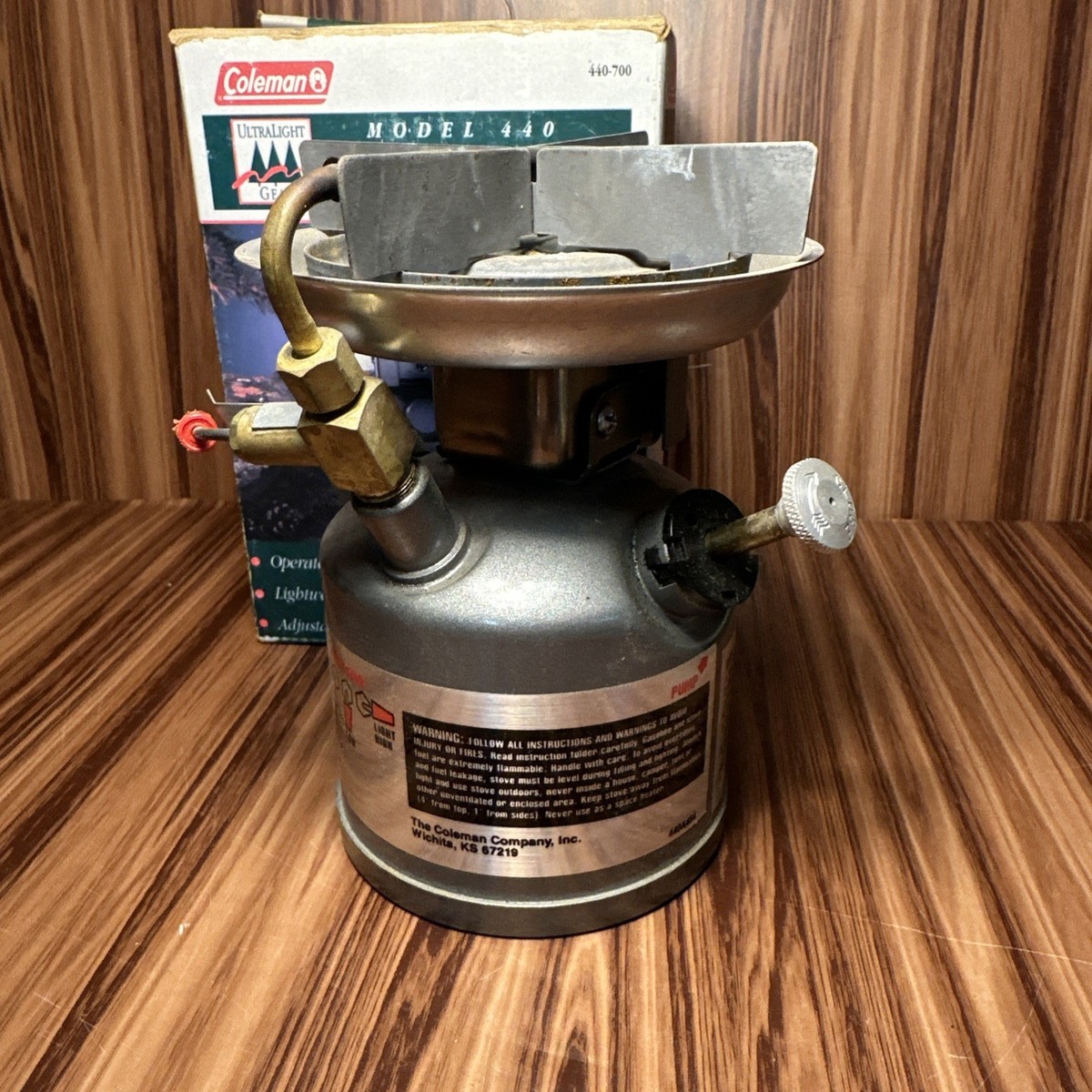 Coleman COMPACT STOVE Ⅱ 440-748J 未使用品 Coleman 440-748J｜アウトドア