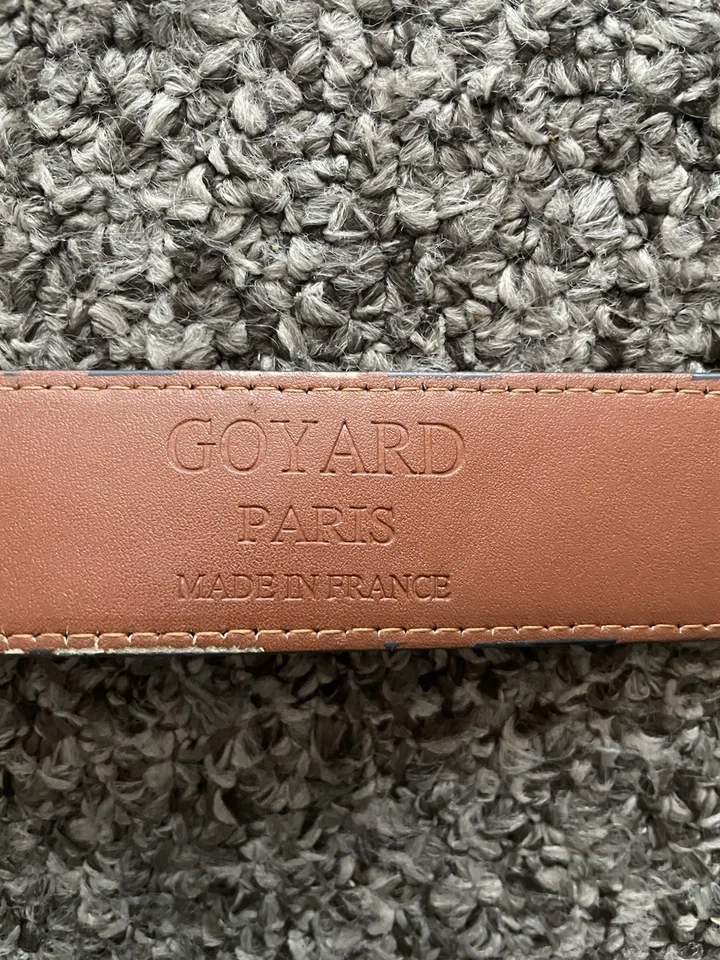 Cinturón Goyard 46/115 Hombre Cuero Marrón Foto 3 de 4