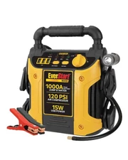 EverStart Maxx 1000 Peak Amp Jump Starter with 120 PSI Compressor, Pivoting LED