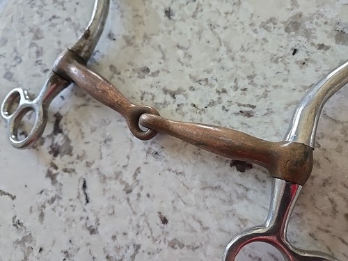Lote De Colección De 3 Brocas Boca De Cobre Western Horse - Imagen 4 de 10