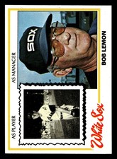 1978 Topps #574 Bob Lemon MG Near Mint White Sox MG