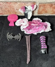 LOL Surprise OMG Remix Rock Metal Chick Doll Replacement Lot Glasses Shirt Dress