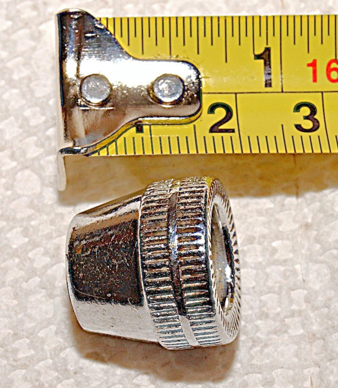 VINTAGE Shimano Steel RETENTION NUT for Bike Wheel QR Skewer from 6/7-Speed Era