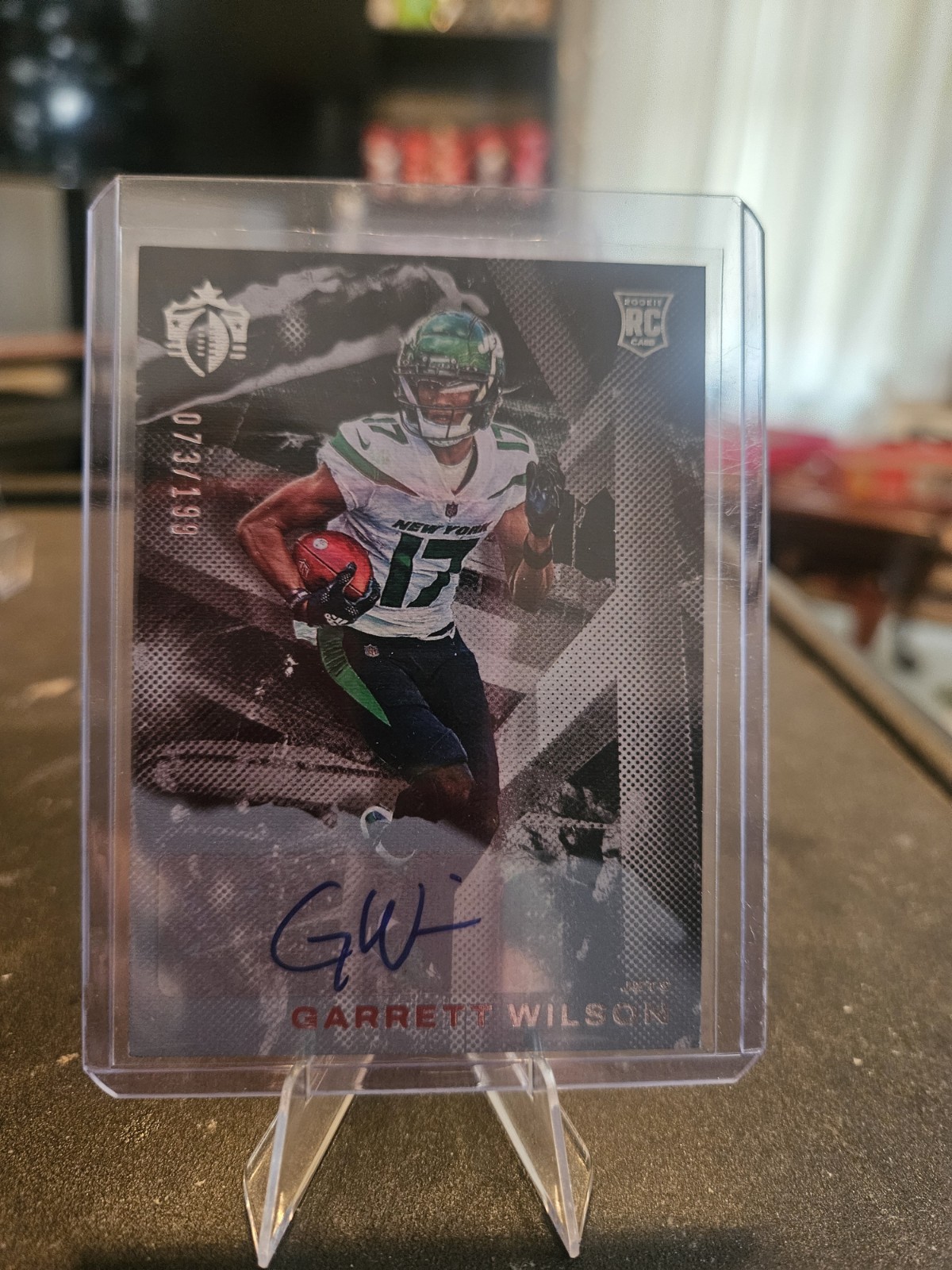 2022 Panini Chronicles Gridiron Kings Garrett Wilson Signatures /199 (AU, RC)