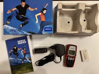 RARE Nokia 5210 Vintage Cell Phone Accessories & Original Box (Matching IMEI)