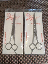 Old Stock Professional  Barber Scissor unused Stainless Steel 7.5" Free Shipping
