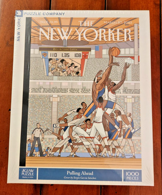 **NEW** NYPC 1000 pc Puzzle ''Pulling Ahead'', Sealed