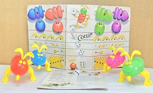 Vintage 1986 Milton Bradley Cootie Board Game Complete Preschool Classic No Box