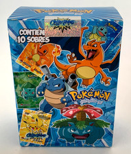 2026 BOX POKEMON KANTO Collezionismo Carte Lenticolari 3D - 10 Confezioni Charizard Mew