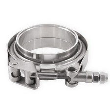 Mishimoto Mmclamp-vs-25 Stainless Steel V-band Clamp With Flanges 2.5-in 63.5mm Mishimoto Mmclamp-vs-25 Stainless Steel V-band Clamp With Flanges 2.5-in 63.5mm