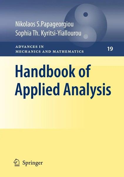 Nikolaos S. Papageorgiou (U. A.) | Handbook Of Applied Analysis | Taschenbuch-image