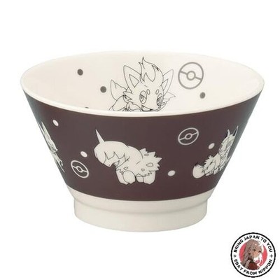 NEW Yamaka Shoten Pokemon Rice Bowl Approx. 12 x 7cm 360ml Dark