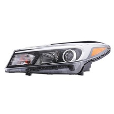for Kia Forte 2017 2018 Halogen Headlight Assembly Transparent Left Driver