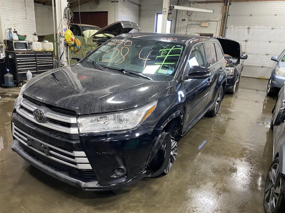 TRUNK LID Toyota Highlander 2017 17 2018 18 2019 19 Black 1387306 Foto 4 de 4