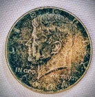 Beautiful RARE!! Naturally Toned 1964 Kennedy Half Dollar..AU/UNC