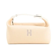 HERMES Brid a Black PM Pouch / Ivory Women