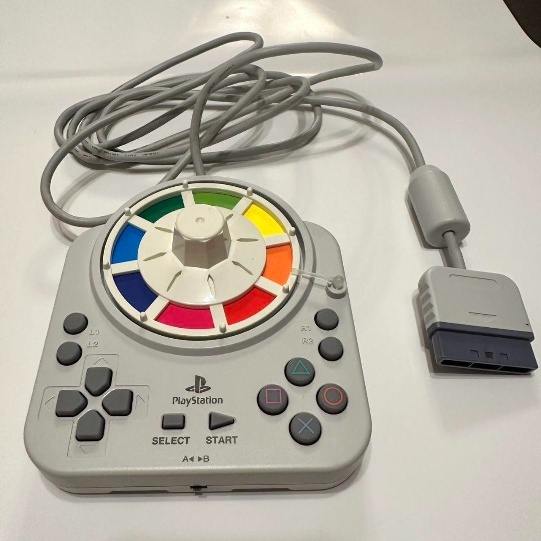 人生ゲーム ルーレットコントローラ PS1 PS one PS2 PlayStationのルーレットコントローラでPS2EX人生ゲーム2を遊ん