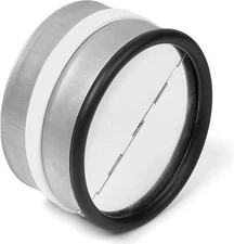 ® RKI 4" Professional Backdraft Damper Inline Spring Loaded for Dryer Duct Fits