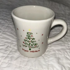 Waffle House The Big Mug Christmas Coffee Cup 2012 Tuxton Holiday Collectible