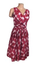 Queen of Hearts Polka Dot Dress Womens Small New