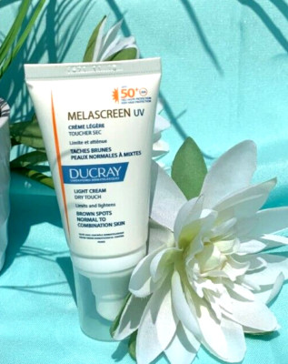 DUCRAY MELASCREEN Sonnenschutz Creme Legere Light Cream 40 ml SPF 50 NEU