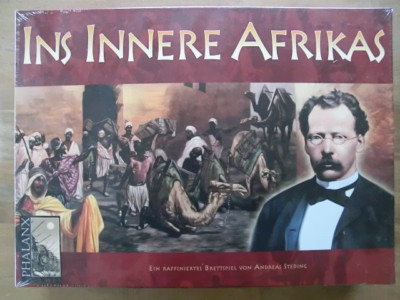 Ins Innere Afrikas Brettspiel von Phalanx - Neu in OVP