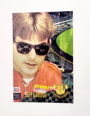 MINT JUMBO OVERSZIED 1994 Pinnacle Select Young Stars Jeff Gordon