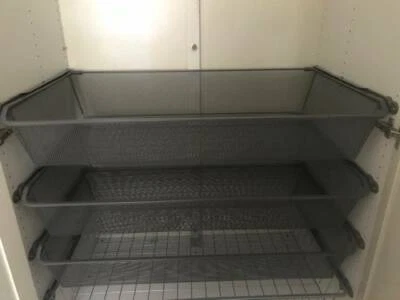 Ikea Quot Komplement Quot Wire Baskets And Rails Brand New