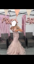 Mauve prom dress size 10
