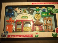 My First Moments Farm Playtime Fun Play-set 18M NIB.