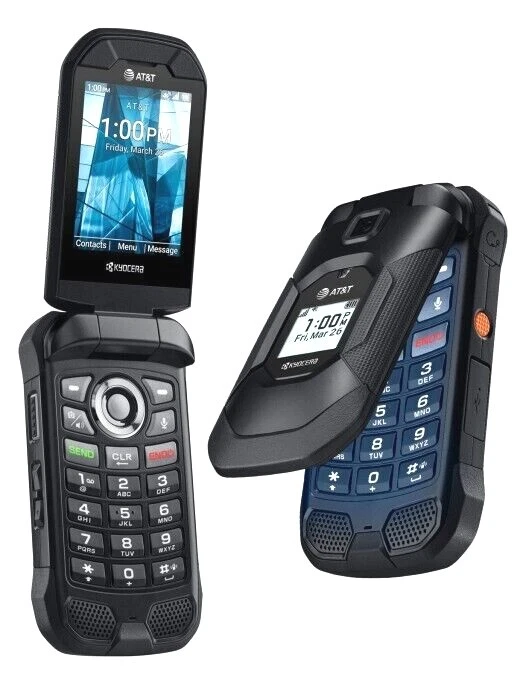 NEW! Kyocera DuraXE Epic E4830 4G LTE AT&T/Cricket/FirstNet FLIP PHONE - Image 2 of 4