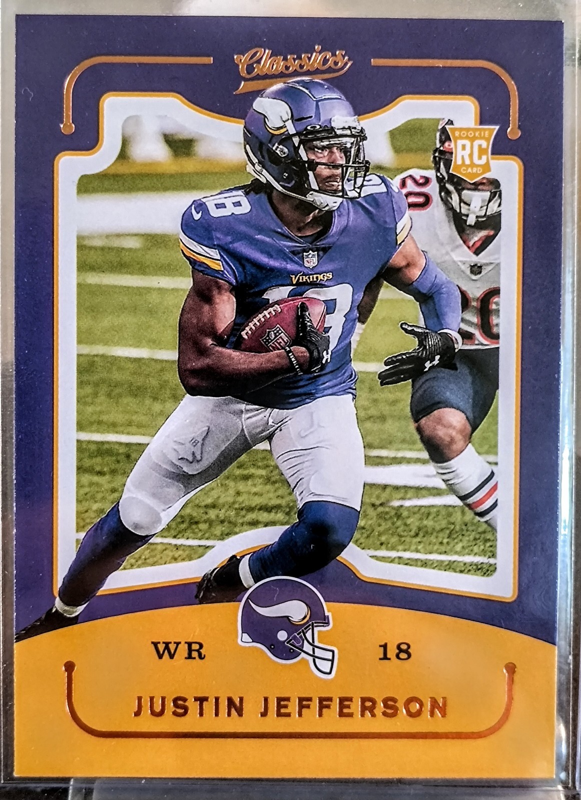 2020 Panini Chronicles Classics JUSTIN JEFFERSON Rookie Card #CL-13 RC Insert