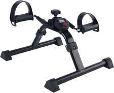 Medical under Desk Bike Pedal Exerciser with Electronic Display for Legs and Arm
